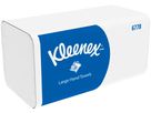 KLEENEX Serviettes 2x 21,5x31,8cm 6778 blanc, W-pliage 15x124 flls. (5027375040924)