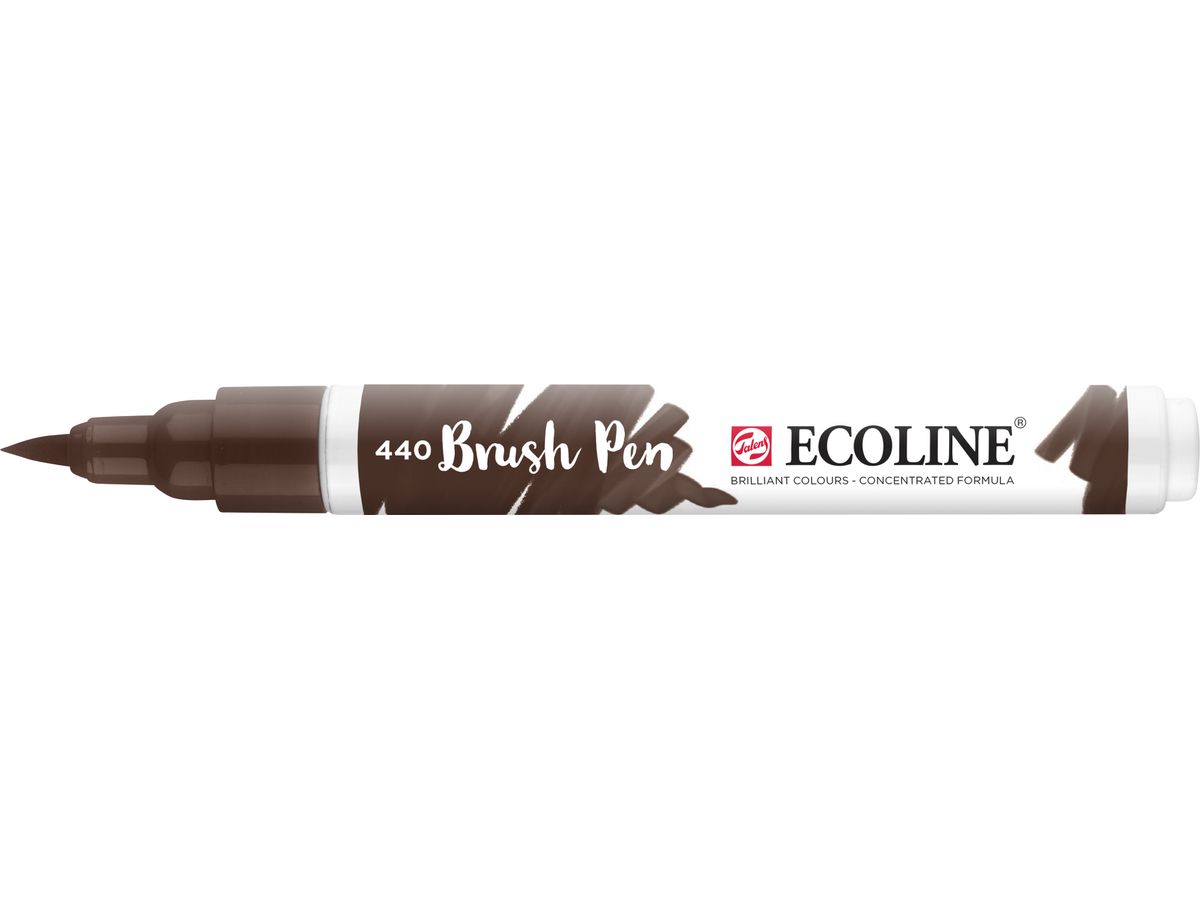 TALENS Ecoline Brush Pen 11504400 sepia dunkel (8712079406523)