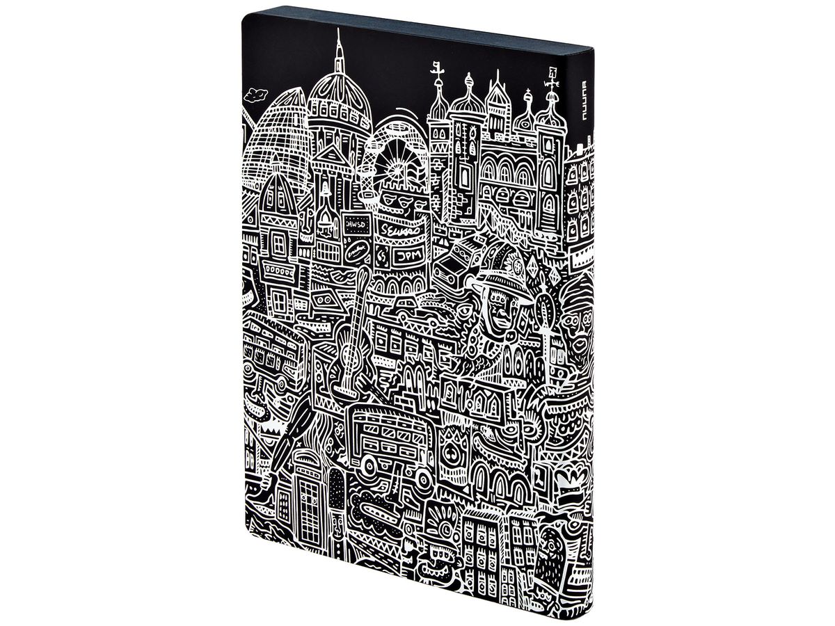 NUUNA Notizbuch Graphic L 52040 LONDON, 165x220, dotted (4260358552040)