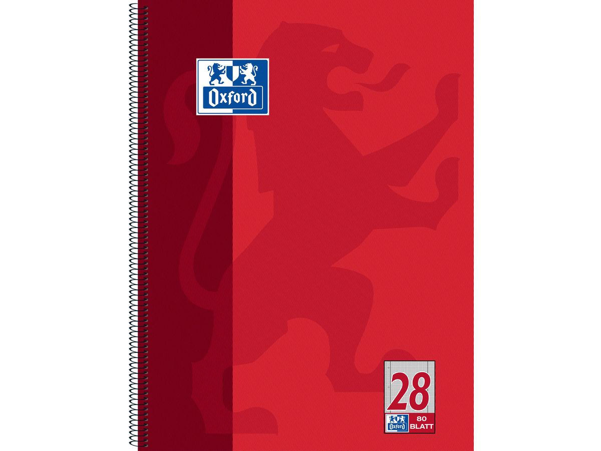 OXFORD Collegeblock A4+ 100050361 quadrettato, 90g 80 fogli (4006144921207)