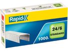 RAPID Heftklammern 24/6 mm 24855600 verzinkt 1000 Stück (7313468556006)