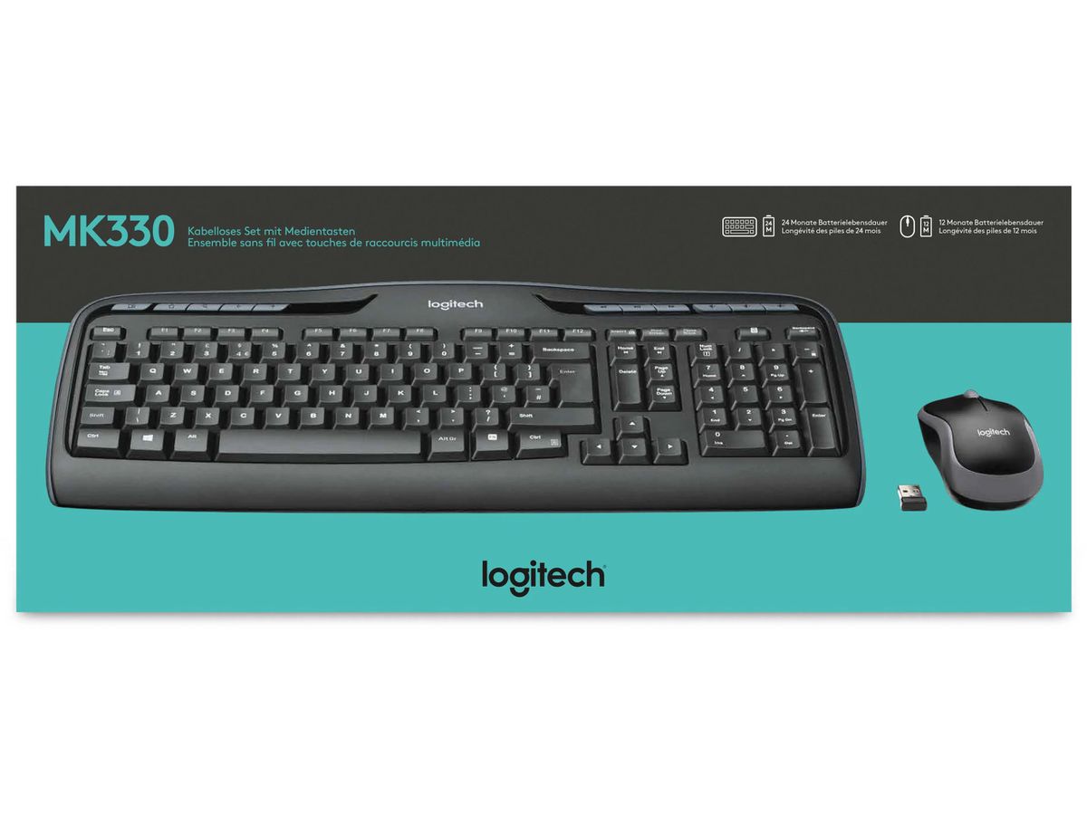 LOGITECH Wireless Desktop MK330 920-003969 PCZ (DEFI)/(DEFI) (5099206033504)
