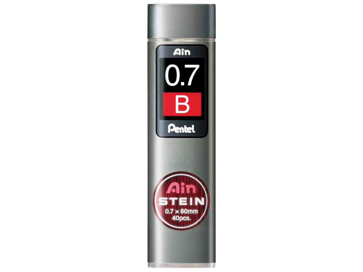 PENTEL Minen AINSTEIN B C277-BO 0,7mm 40 Stück (4902506269348)