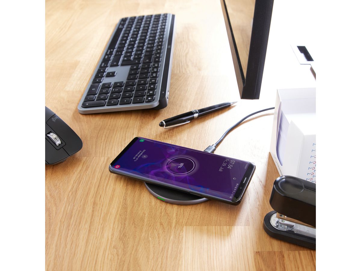 INTENSO Wireless Charger BA2 black 7410520 (4034303032556)