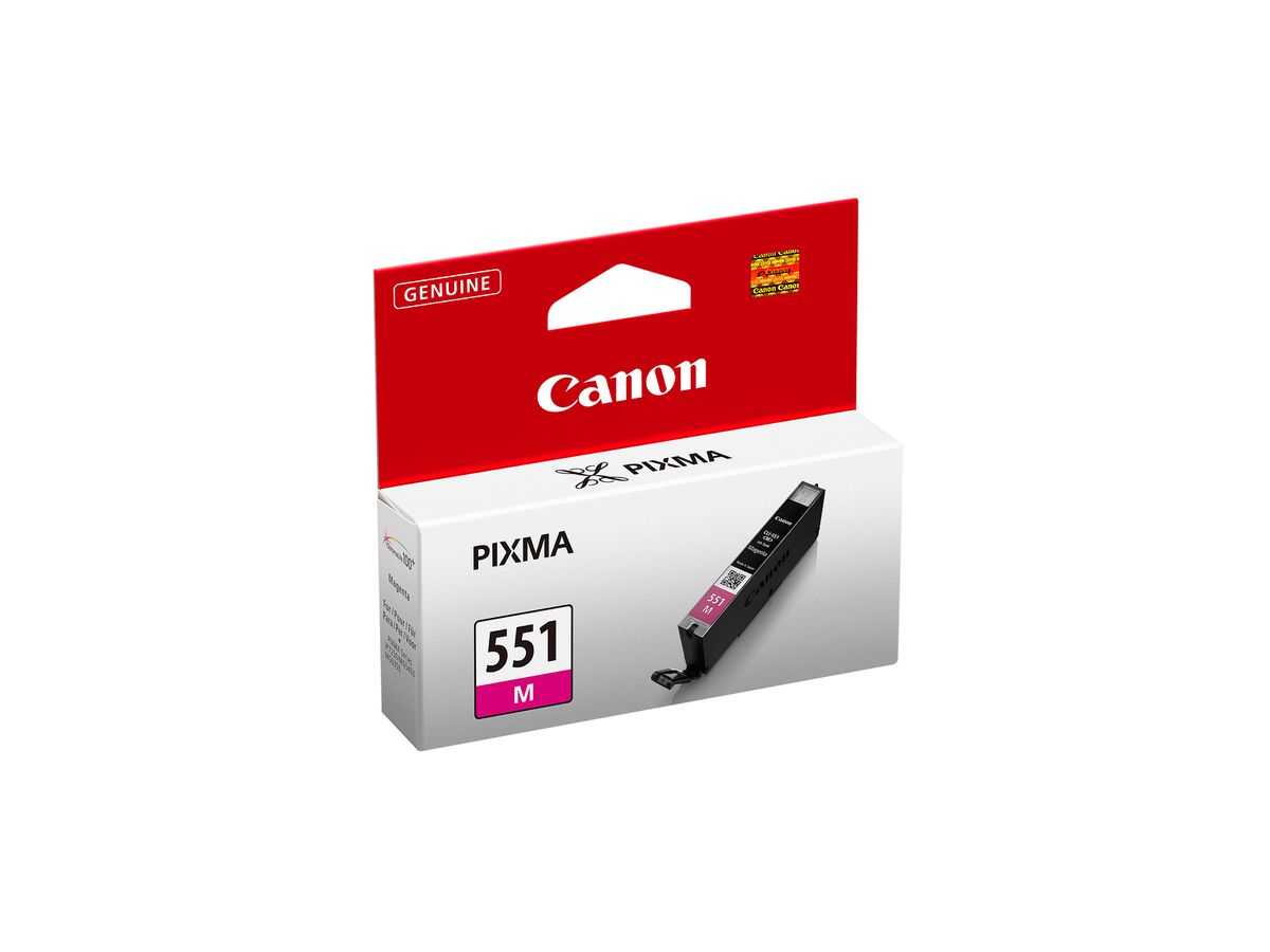 CANON Tintenpatrone magenta CLI-551M PIXMA MG5450 7ml (4960999905242)