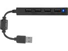 SPEEDLINK SNAPPY SLIM USB HUB 2.0 SL140000B 4-Port black (4027301910292)