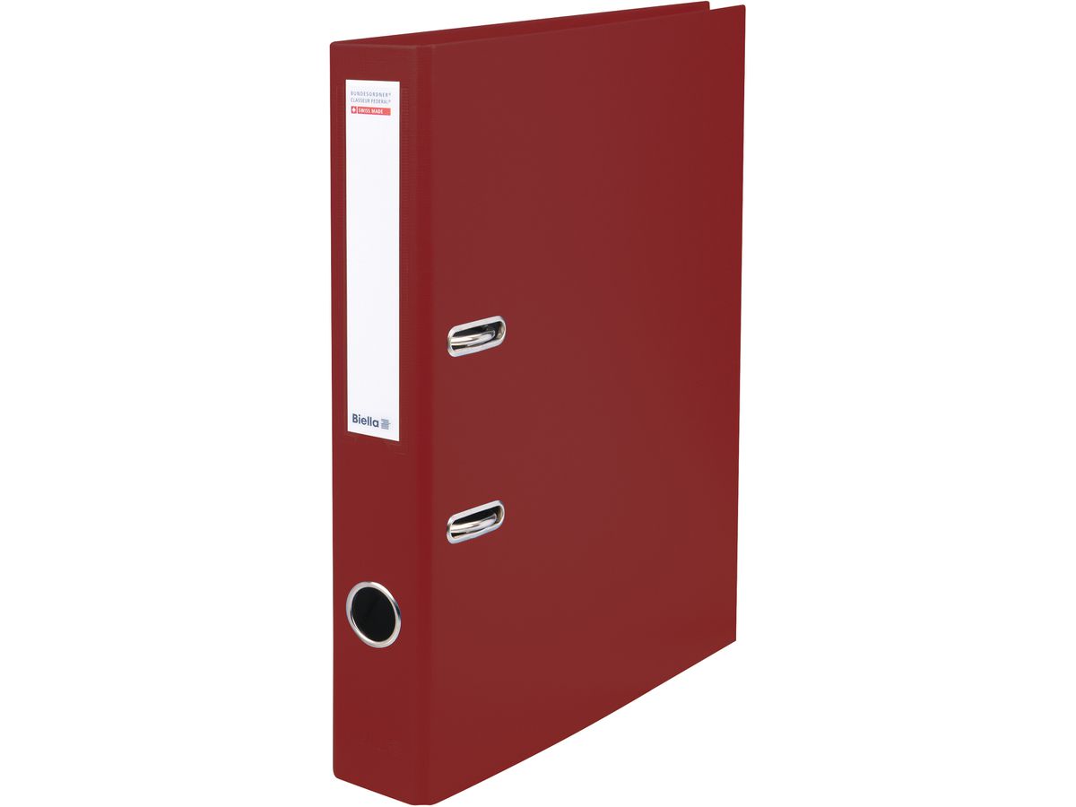 BIELLA Classeur fédéral 4cm 10341447U bordeaux A4 (7611365253494)
