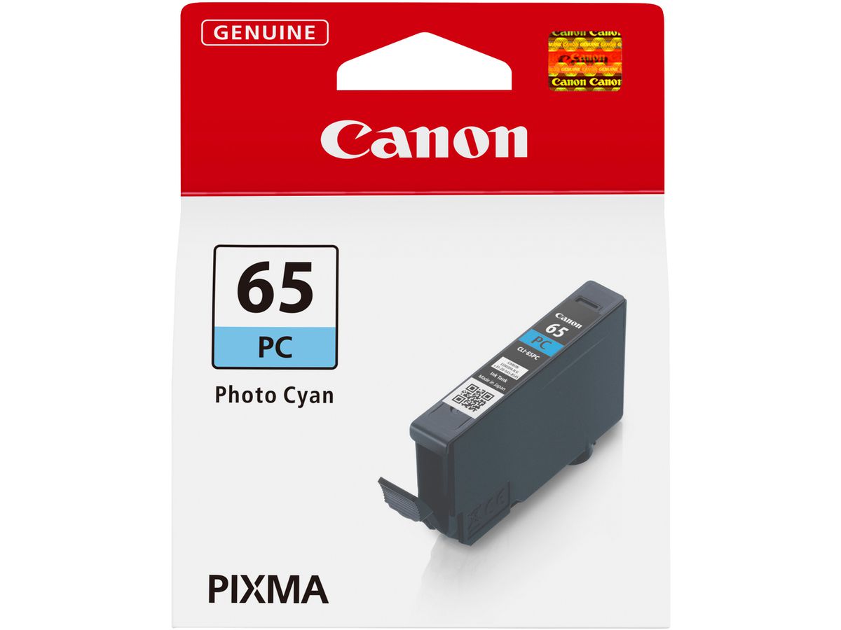 CANON Cart. d'inchiostro photo cyan CLI-65PC PIXMA Pro-200 12.6ml (4549292159370)
