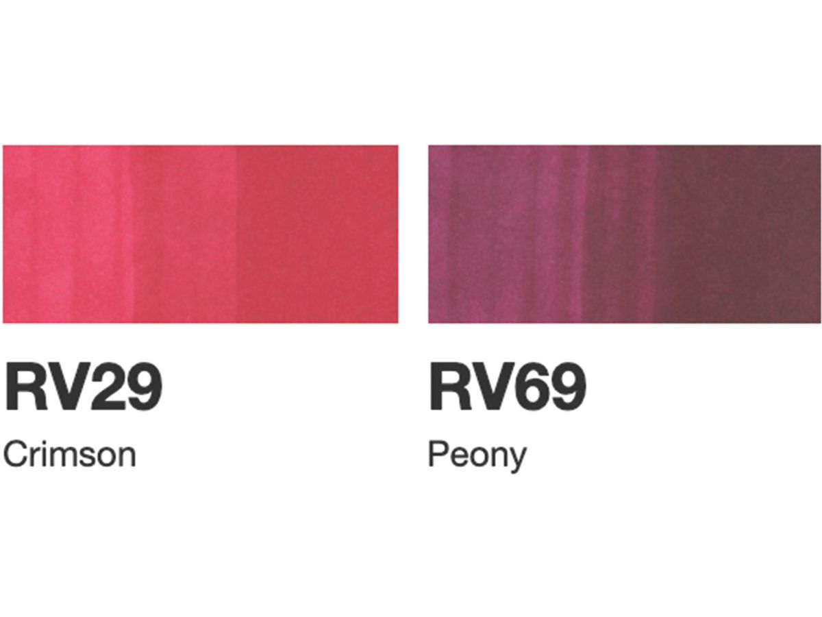 COPIC Marker Ciao 22075641 Doodle pack Red 4 pezzi (4511338053836)