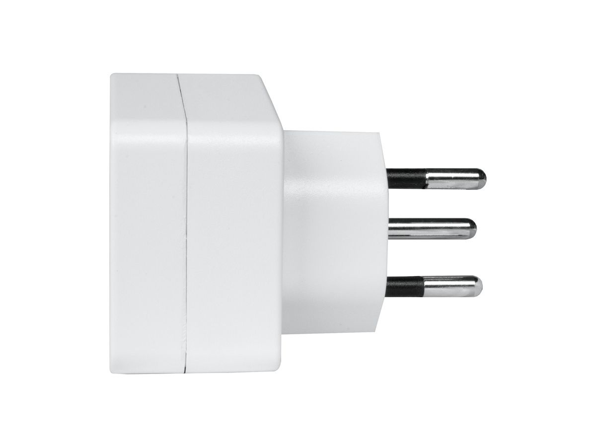 STEFFEN Reiseadapter CH-UK 1409575 weiss (7611007084530)