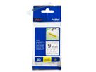 PTOUCH Nastro, strong/adh.nero/chiaro TZe-S121 PT-300 9 mm (4977766693295)