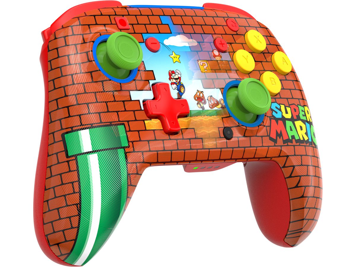 TURTLE BEACH Rematch Wireless Ctrl. TBC-8301-65 NSW Mario Bricks Reveal (0840454400816)