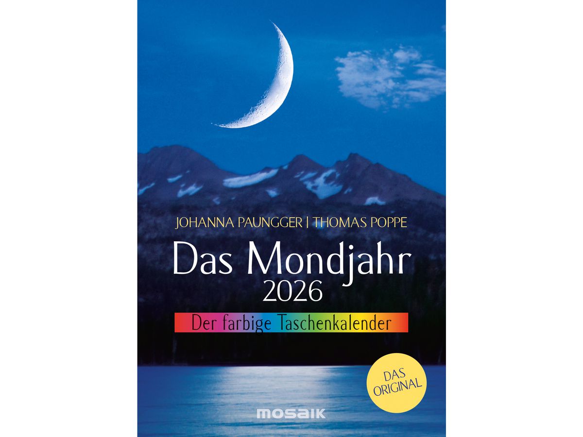 GOLDMANN Agenda Das Mondjahr 2026 9783442395248 1S/2P DE 10x14cm (9783442395248)