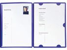 PAGNA Bewerbungsmappe Select 22002-02 blau 3-teilig (4013951004283)