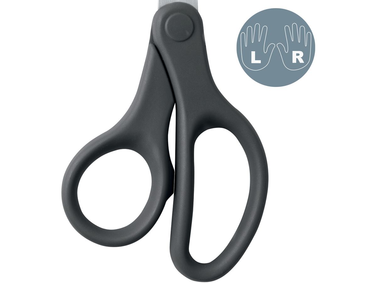 LEITZ Ciseaux titan 18cm 5421-00-89 gris foncé (4002432138227)