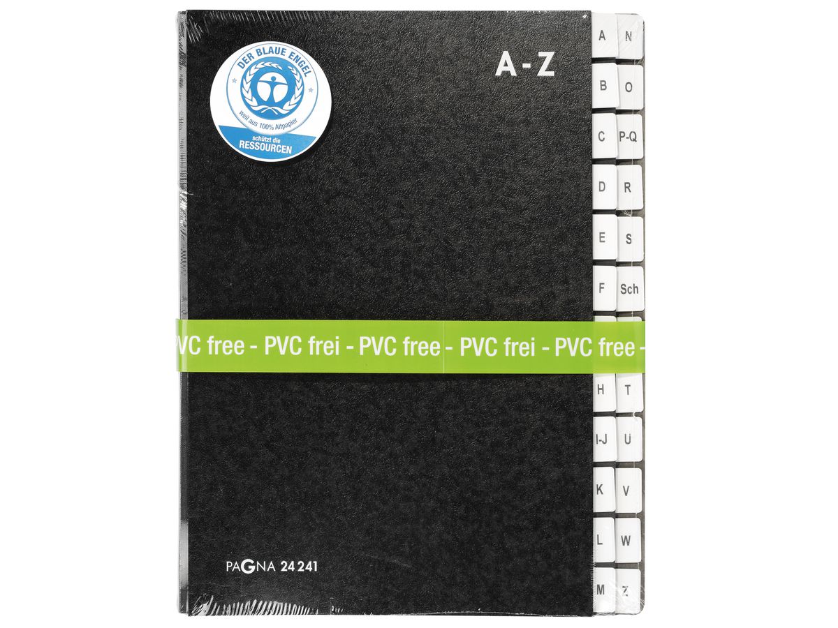 PAGNA Vorordner A4 24241-04 schwarz A-Z (4013951002067)