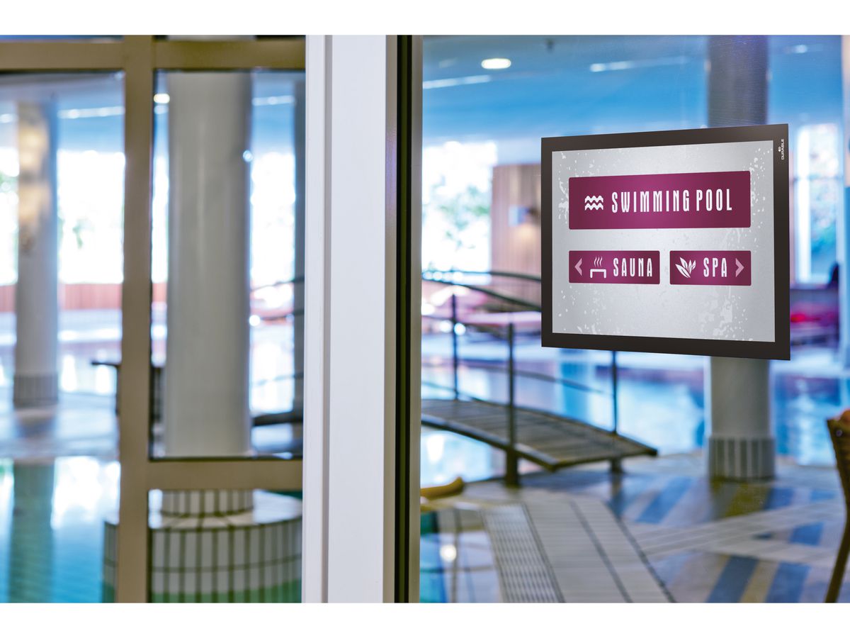 DURABLE Info-Rahmen DURAFRAME A4 489901 205x290x17mm, schwarz (4005546406008)