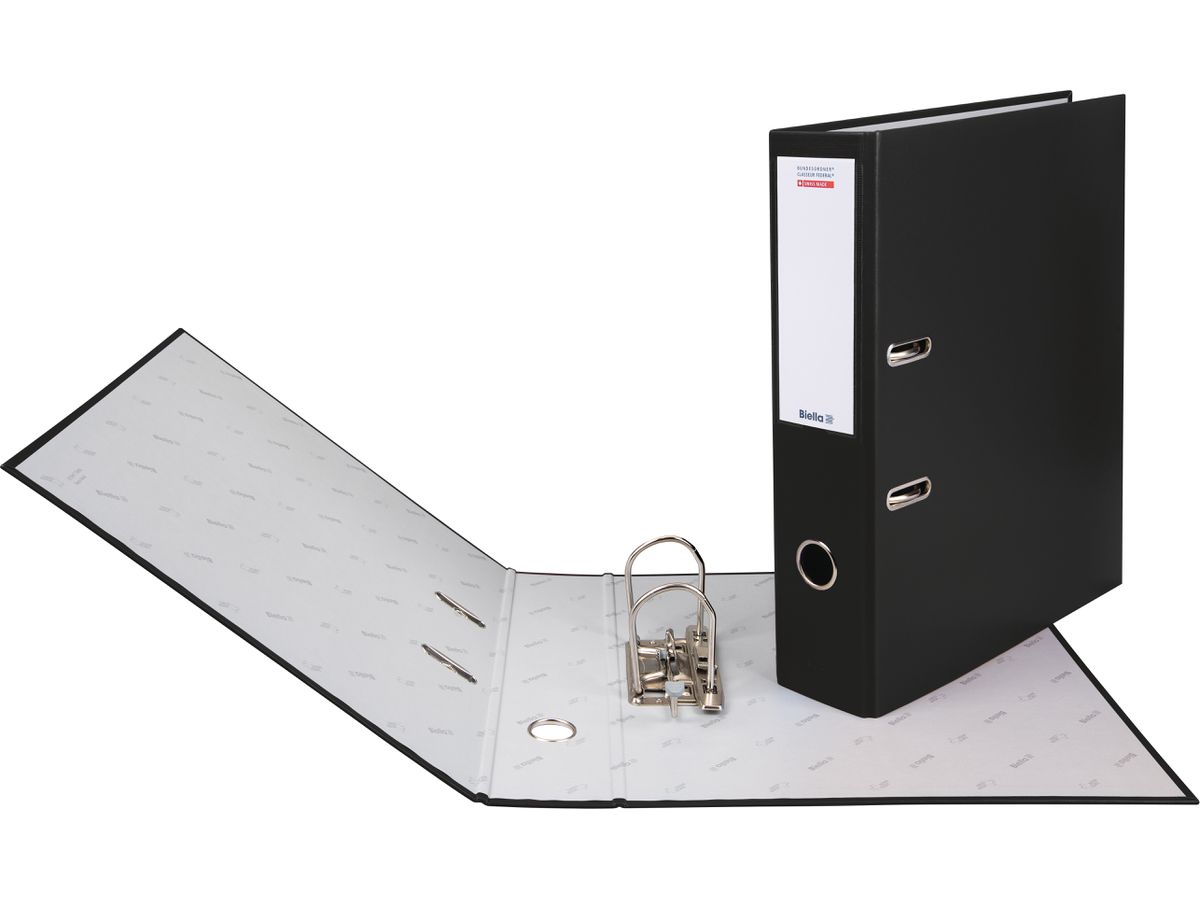 BIELLA Raccoglitore federale 7cm 10341702U nero A4 (7611365253531)