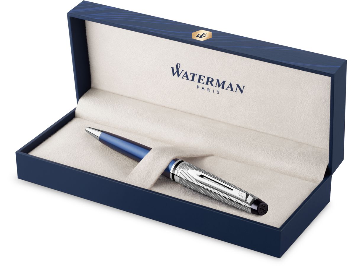 WATERMAN Penna sfera M 2187683 EXPERT DELUXE BLUE (3026981876837)