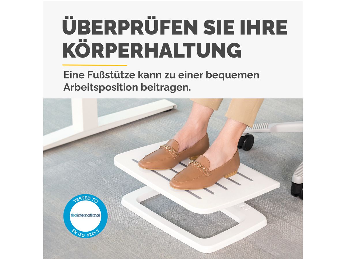 FELLOWES Fussstütze Hana LT 100016999 weiss (0043859796076)