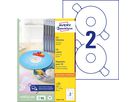 AVERY ZWECKFORM CD-Etiketten Classic 117mm L6043-100 ILK A4, weiss 100Bl./2St. (4004182036549)