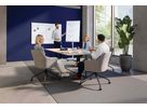 FRANKEN Flipchart X-tra!Line 68x105cm EL-FC20 hellgrau dreibein (4016946199421)