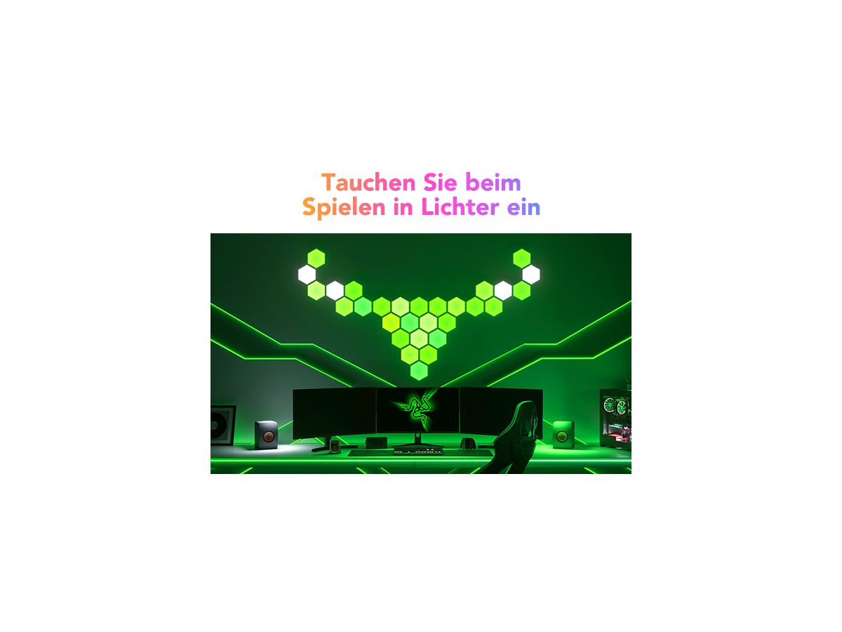 GOVEE Glide Hexa Light Panels B6061 5 Stück (6974316994251)