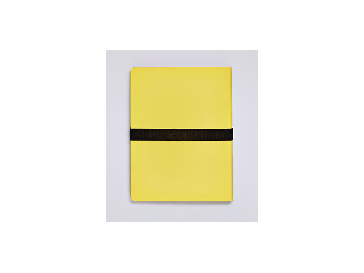 NUUNA Carnet Not White A5 54990 Light Yellow,sans réglure,176p (4260358554990)