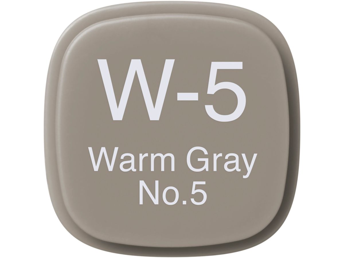 COPIC Marker Classic 2007509 W-5 - Warm Grey No.5 (4511338000397)