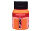 AMSTERDAM Colore acrilici 500ml 17722572 reflex arancione 257 (8712079394974)