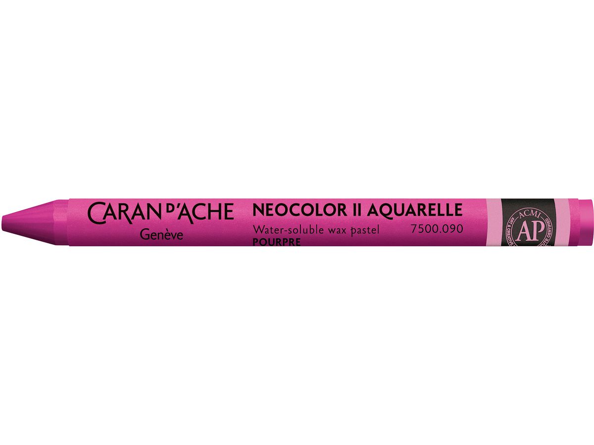 CARAN D'ACHE Crayons de cire Neocolor II 7500.090 pourpre (7610186271922)