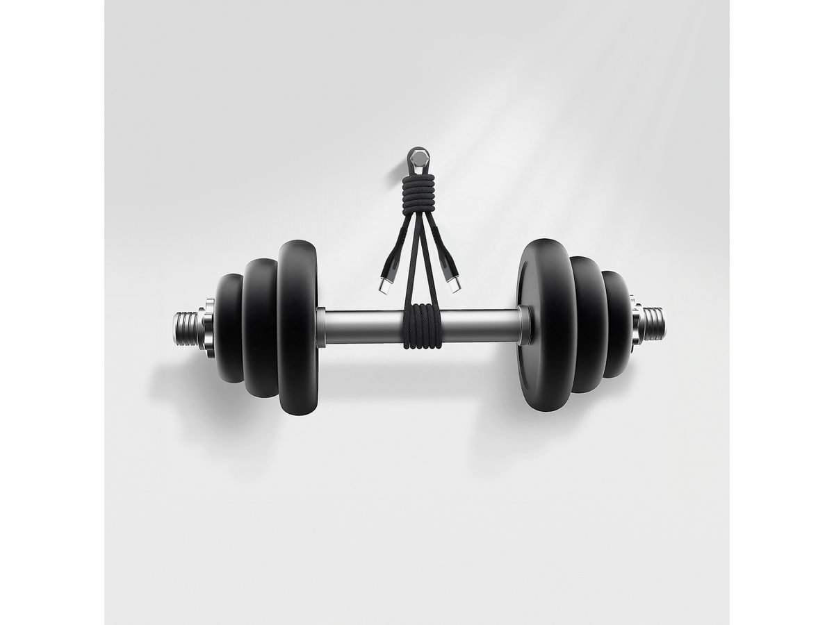 STATIK MagStack Pro,Magnetic Cable PUP-0550-1FT-CC USB-C to C, 0.5m 100W Black (0810024058693)