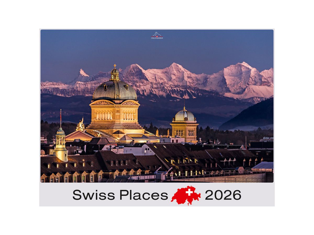 CALENDARIA Bildkalender 2026 9783036205090 Swiss Places ML 40x31cm (9783036205090)