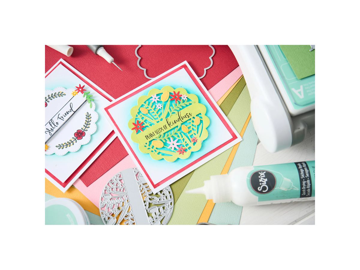 SIZZIX Stanzformen 666801 Scalloped Circles 9 Stk. (0630454290964)