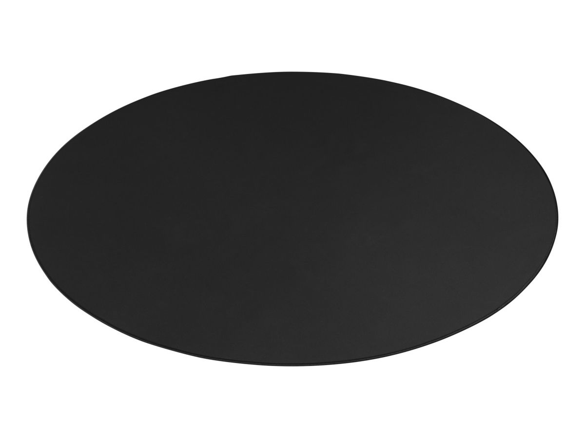 DELTACO Floorpad, round, Black GAM-125 1100x1100x3 mm (7333048050991)