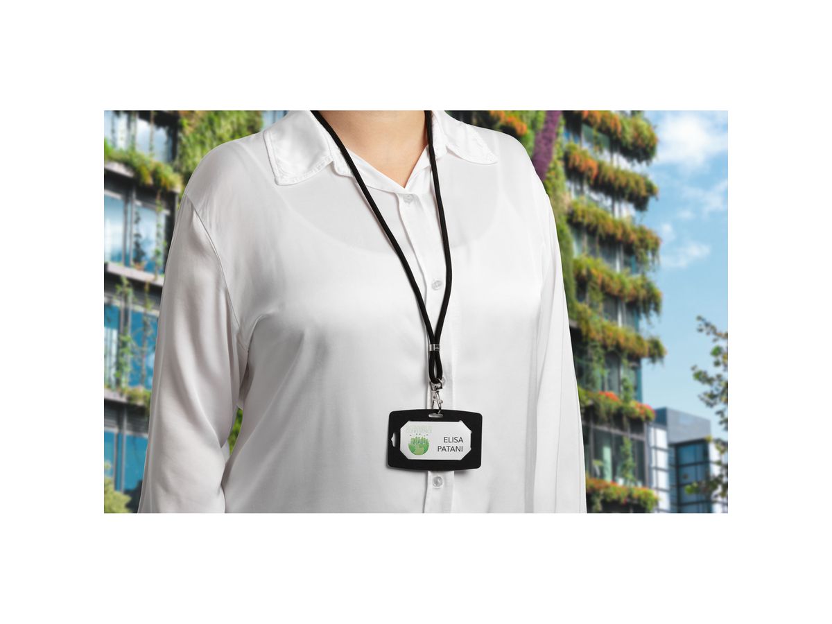 DURABLE Namensschild Recycling-Papier 827201 40x75mm 20 Stück (4005546741062)