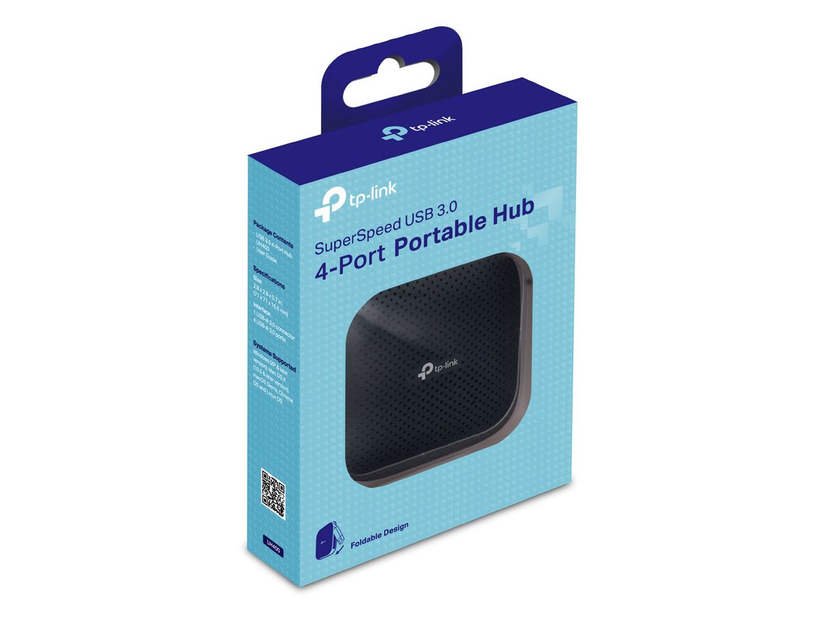 TP-LINK 4 Port USB 3.0 Hub UH400 (6935364091477)