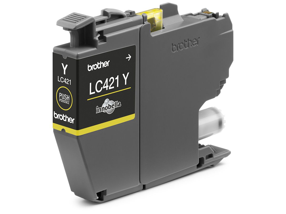 BROTHER Cart. d'inchiostro yellow LC-421Y DCP-J1050 200 pagine (4977766810395)