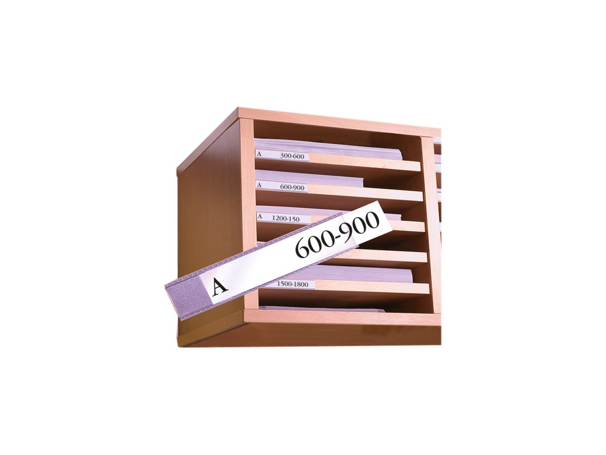 3L Beschriftungsfenster 15x150mm 7515-10 PVC selbstklebend 10 Stück (5701193751506)