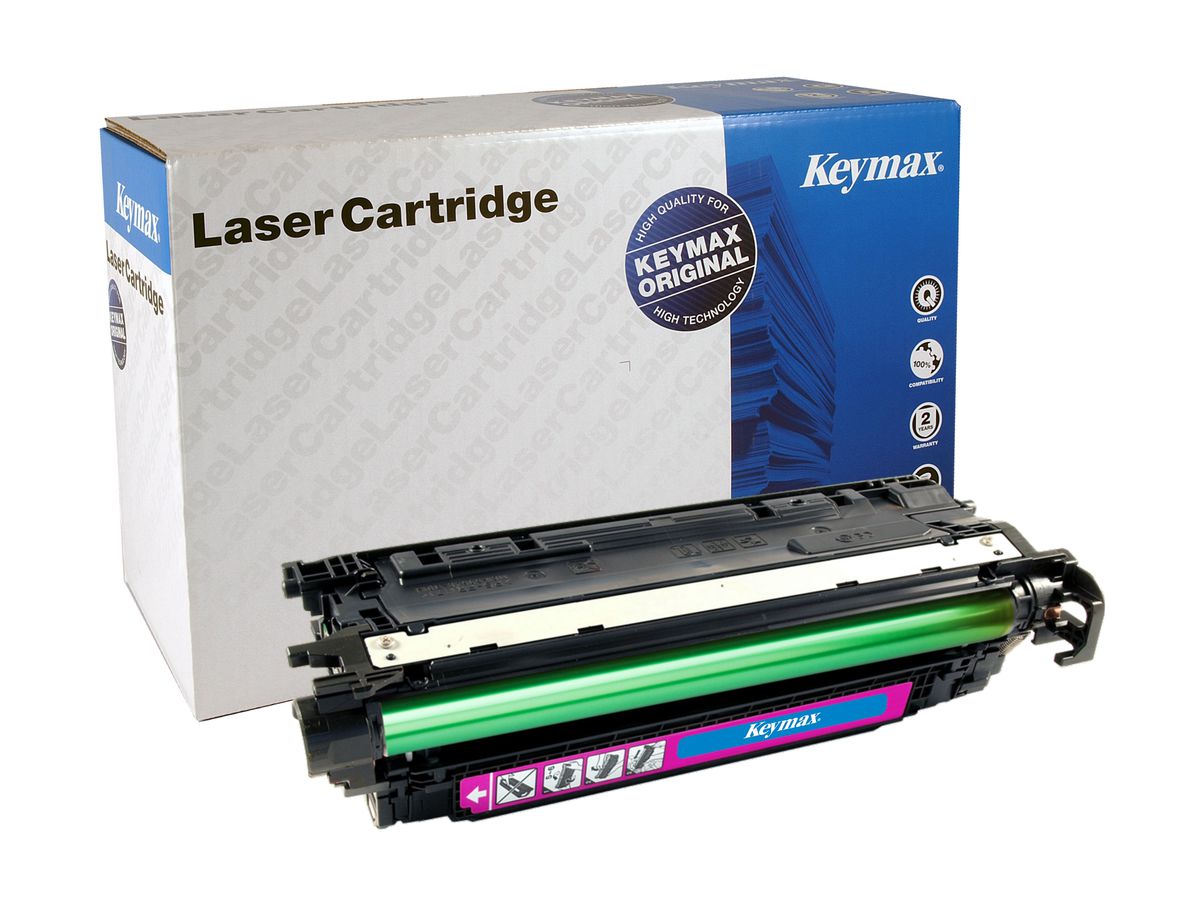 KEYMAX RMC-Toner-Modul magenta CE263AKEY zu HP CLJ CP 4025 11'000 S. (4016807099778)