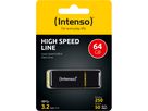 INTENSO USB-Stick High Speed Line 3537490 64GB, USB 3.2 Gen 1x1 (4034303026845)