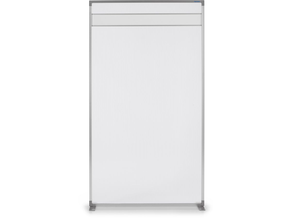 MAGNETOPLAN Raumteiler Polycarbonat 1103880 1800x1000mm, magn. Streifen (4013695034676)