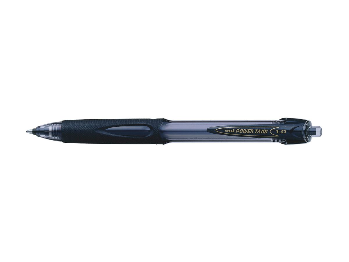 UNI-BALL Penna sfera 1mm SN-220BLI BLACK schwarz uni, Power tank (7640125730838)