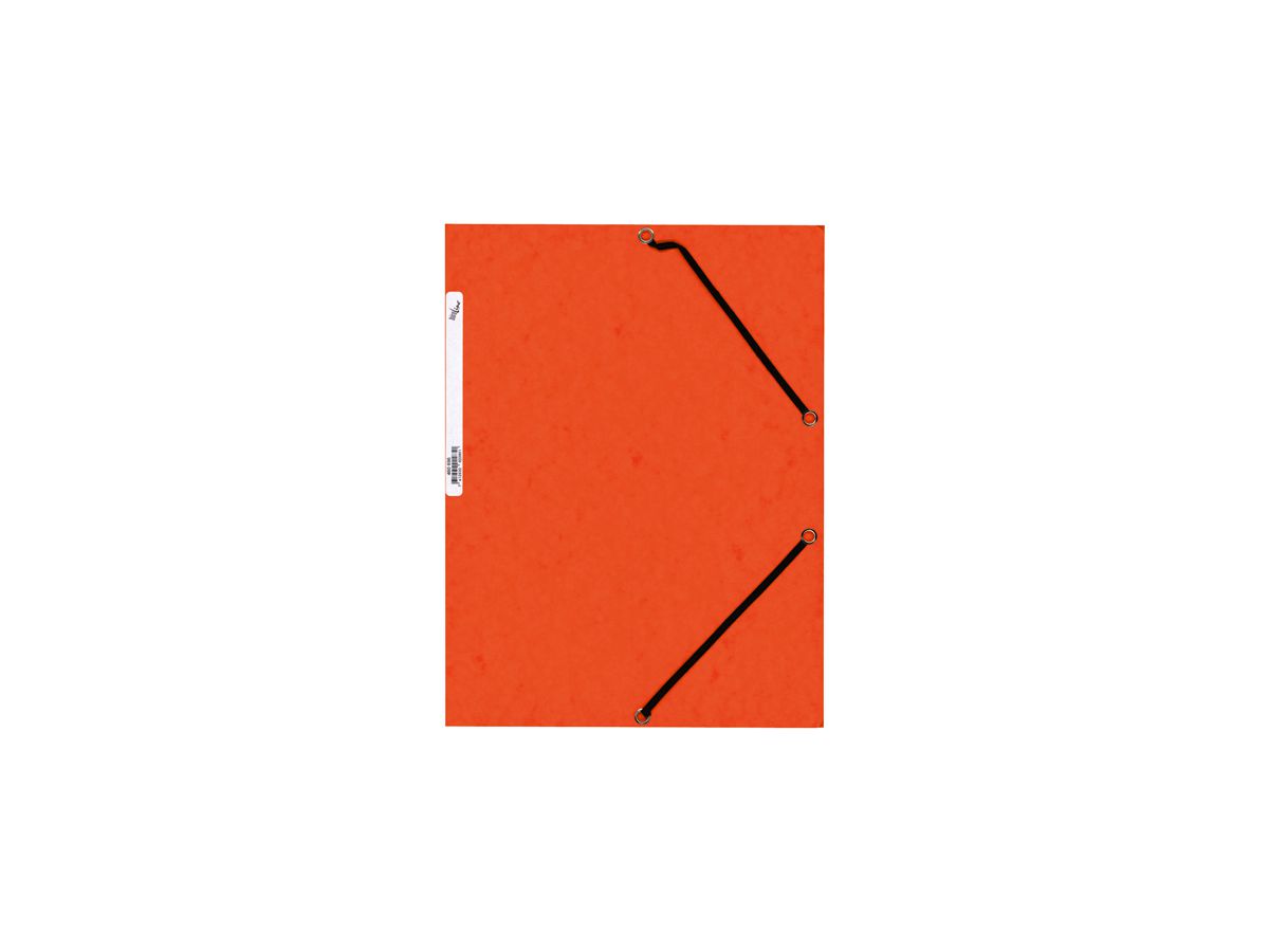 BÜROLINE Gummibandmappe A4 460696PE1U orange, Karton (7612532022851)