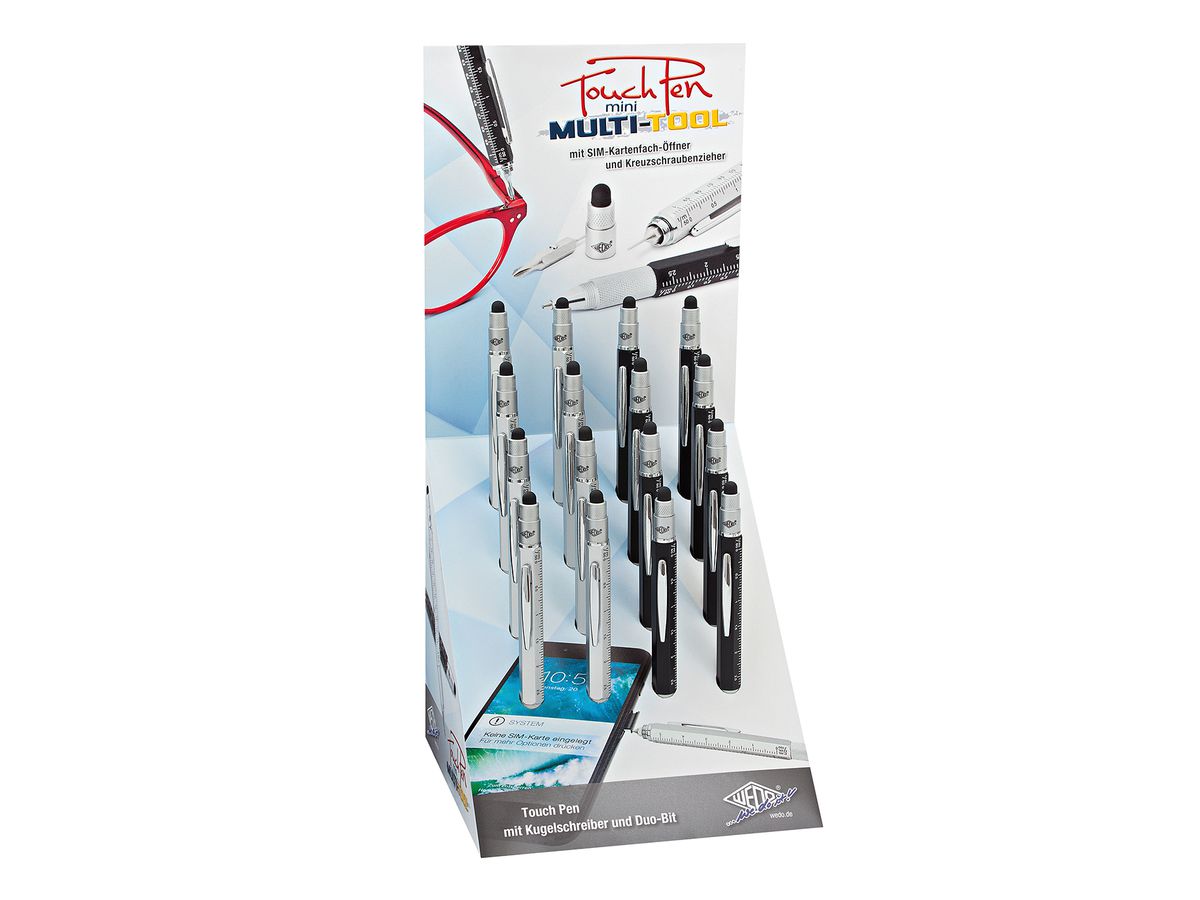 WEDO Penna sfera Multi-Tool 26141099 16 pezzi (4003801860466)