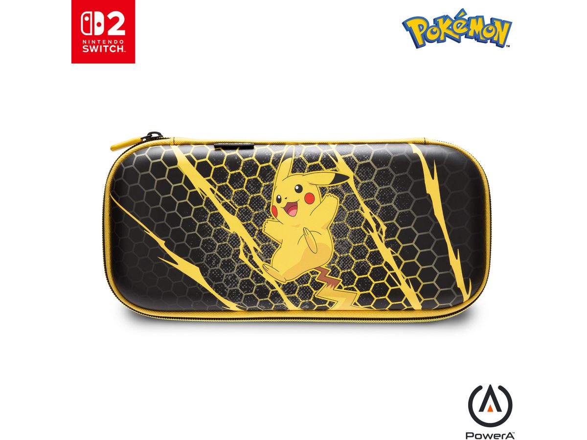 POWER A Slim Protection Case NSCS0553 NSW2, Pikachu Storm (0617885160615)