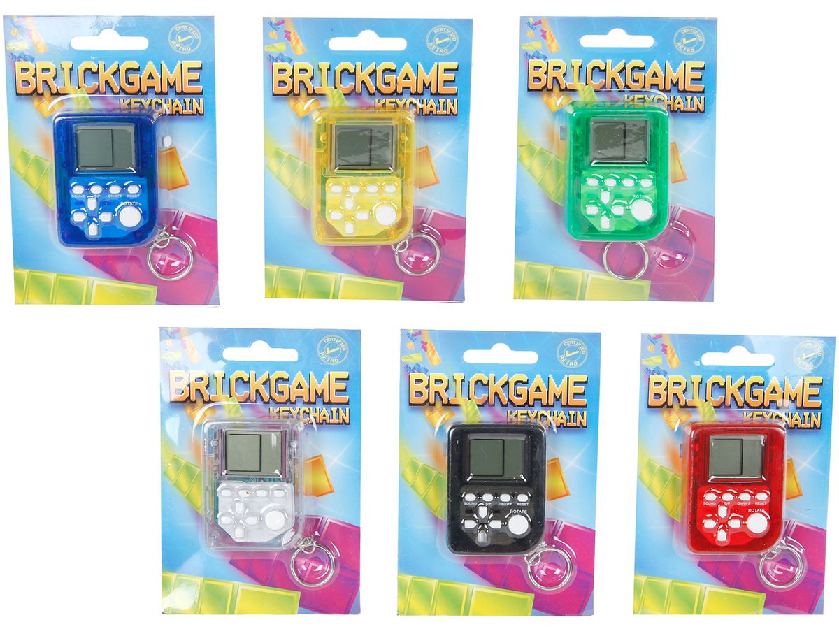 ROOST Schlüsselanhänger 621797 Mini Brickgame, assortiert (8713219516867)