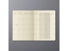 CONCEPTUM Monatskalender 2026 C2685 1M/2S schwarz 9.3x14cm (4004360771736)