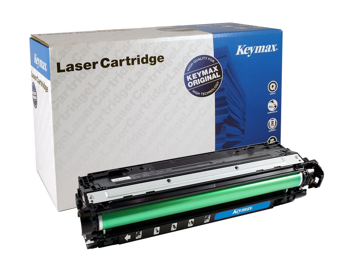 KEYMAX Toner-Modul cyan CE741AKEY p. HP LJ CP5220 7300 p. (4016807102225)