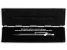 CARAN D'ACHE Kugelschreiber 849 Pop Line 849.509 schwarz matt, mit Metalletui (7630002316774)